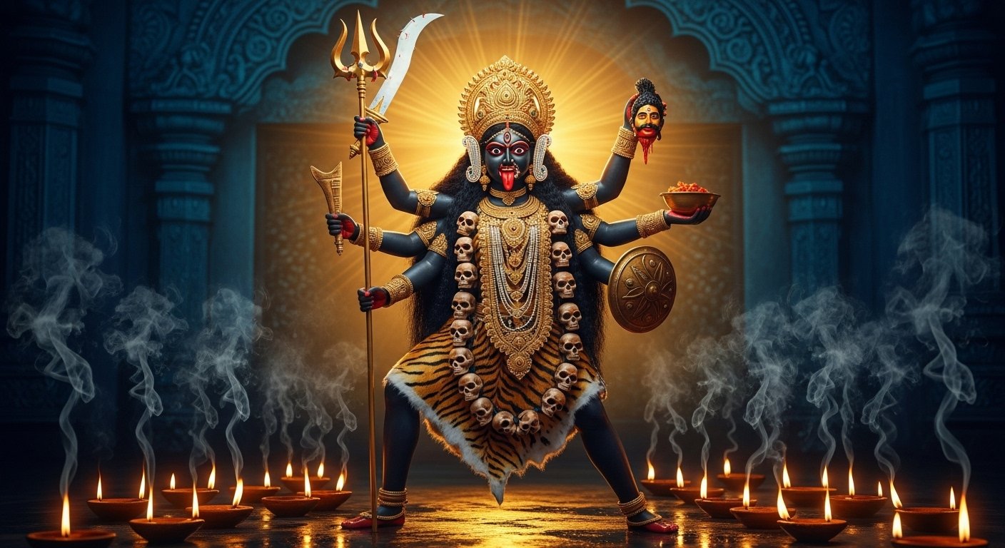 Kali Chaudas 2025 Date & Muhurat